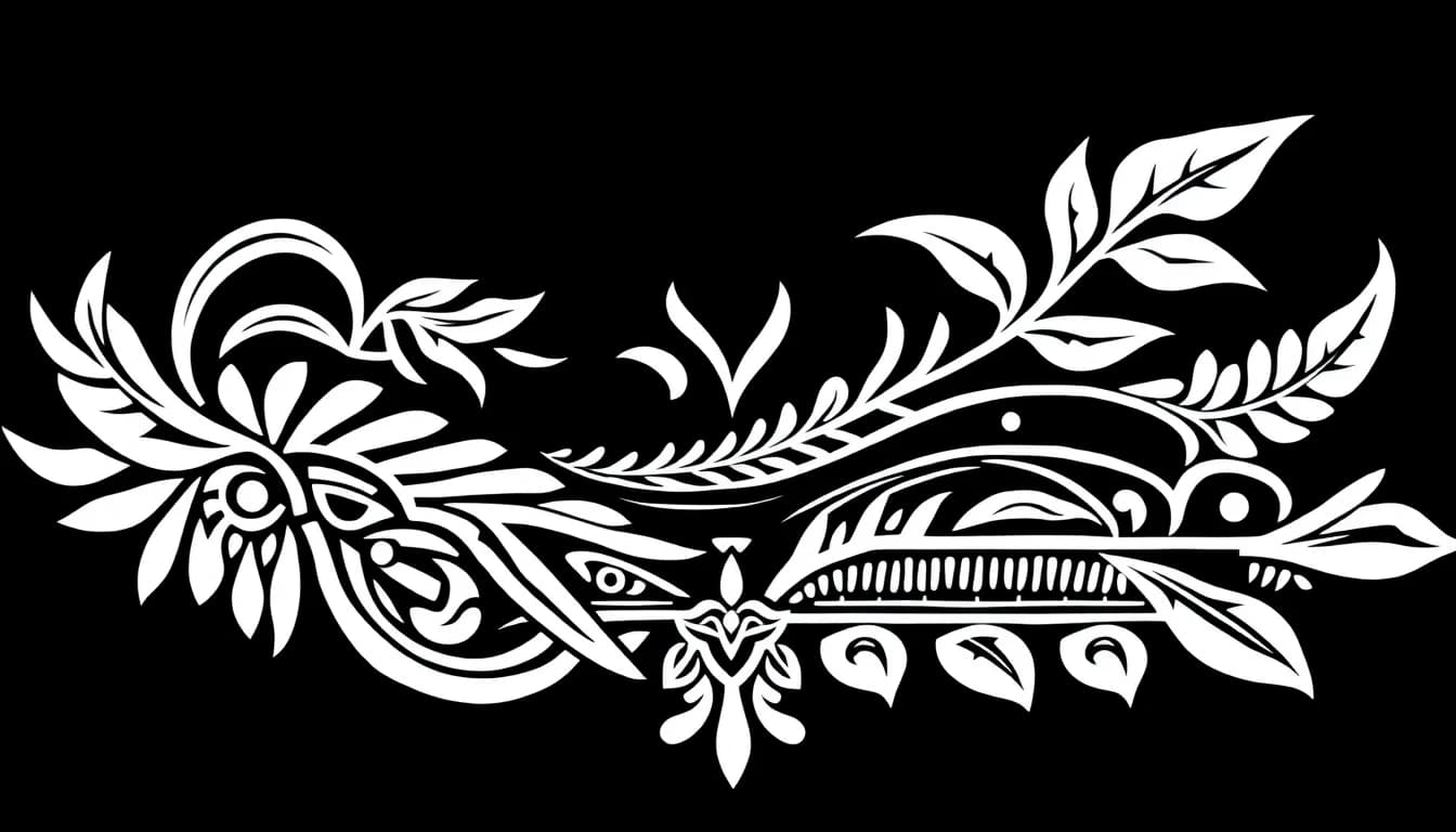 Tribal Tattoo - AI generated tattoo design examples showing tribal tattoo style characteristics